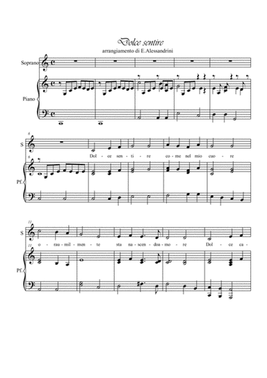 Fratello sole e sorella luna. Voice and piano (arr. Ester Alessandrini)