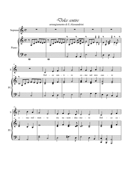 Fratello sole e sorella luna. Voice and piano (arr. Ester Alessandrini)