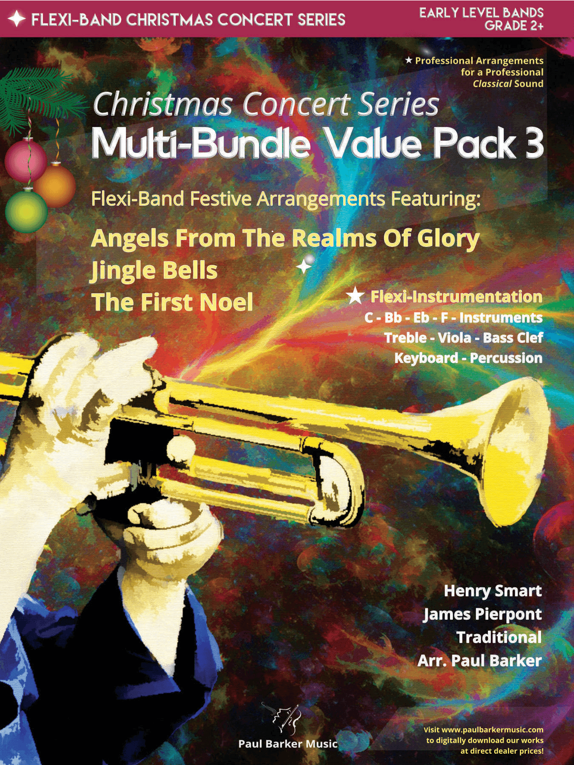 Christmas Concert Series - Multi-Bundle 3 (Flexible Instrumentation) (arr. Paul Barker)