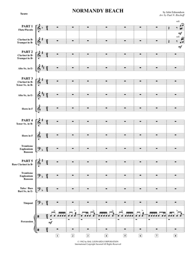 Normandy Beach (arr. Arr. Paul N. Bischoff)