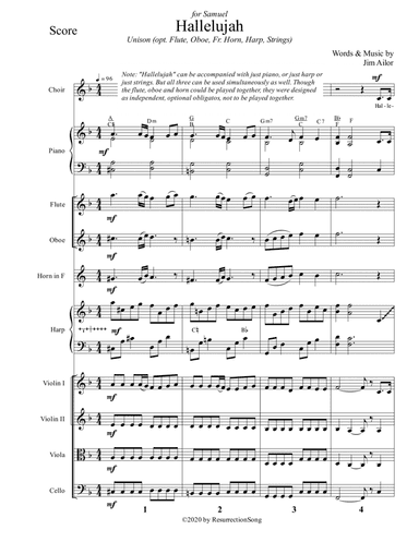 Hallellujah (Conductor Score)