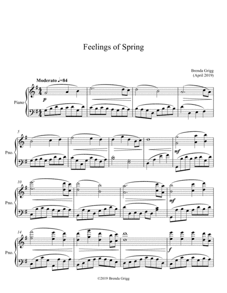 Feelings of Spring