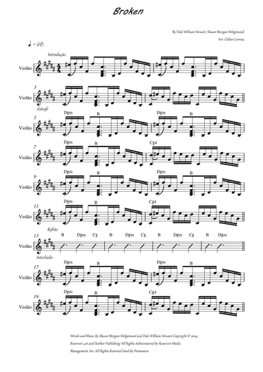Broken (arr. Cleber Domingues)