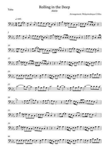 Rolling In The Deep (arr. Melquisedeque C.Silva)