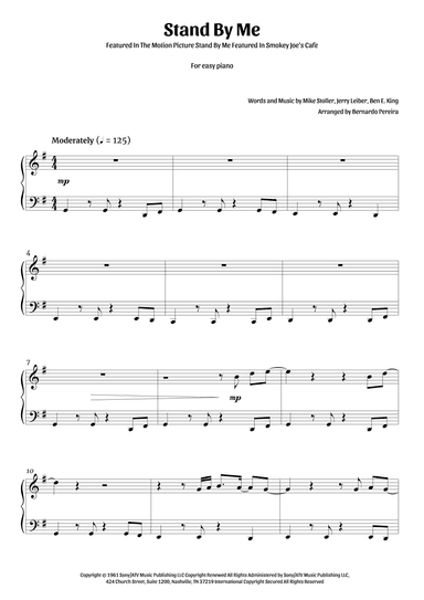 Stand By Me (arr. Bernardo Pereira)