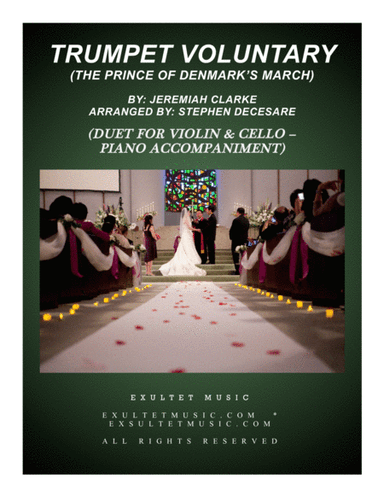 Trumpet Voluntary (Duet for Violin and Cello - Piano Accompaniment) (arr. Stephen DeCesare)