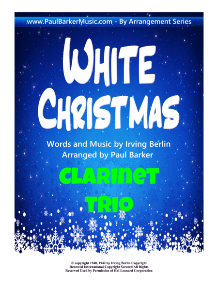 White Christmas (arr. Paul Barker)