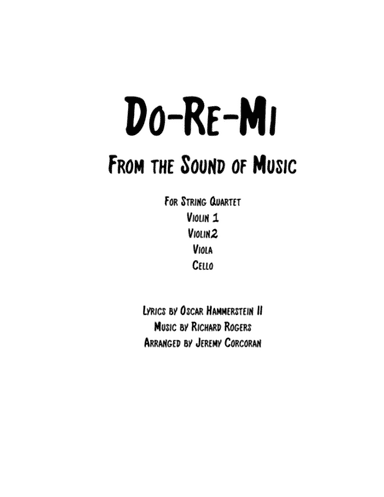 Do-Re-Mi (arr. Jeremy Corcoran)