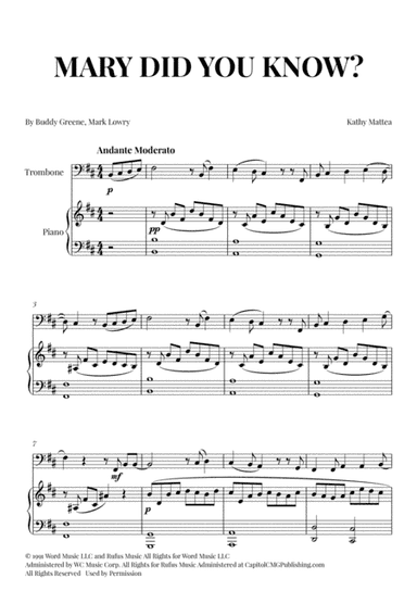Mary, Did You Know? (arr. Cadenza Editions)