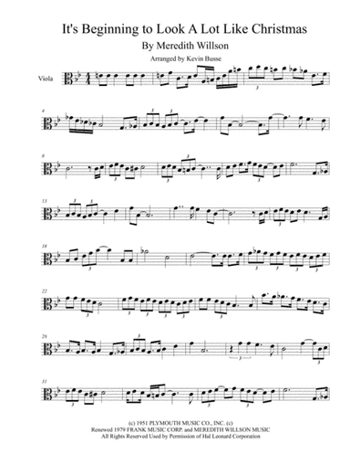 It's Beginning To Look Like Christmas (arr. Kevin Busse)
