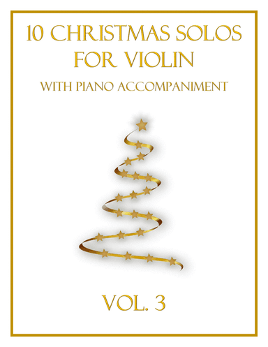 10 Christmas Solos for Violin with Piano Accompaniment (Vol. 3) (arr. B. C. Dockery)
