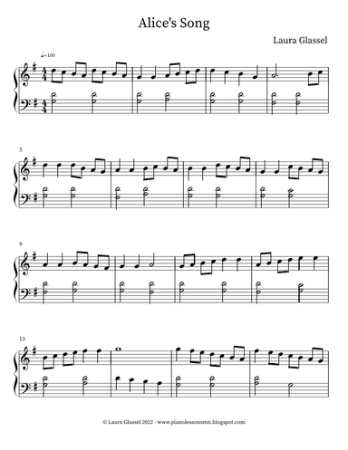 Alice's Song