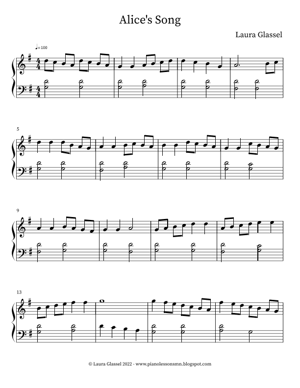 Alice's Song