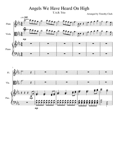 Angels We Have Heard On High (arr. Timothy Clark)