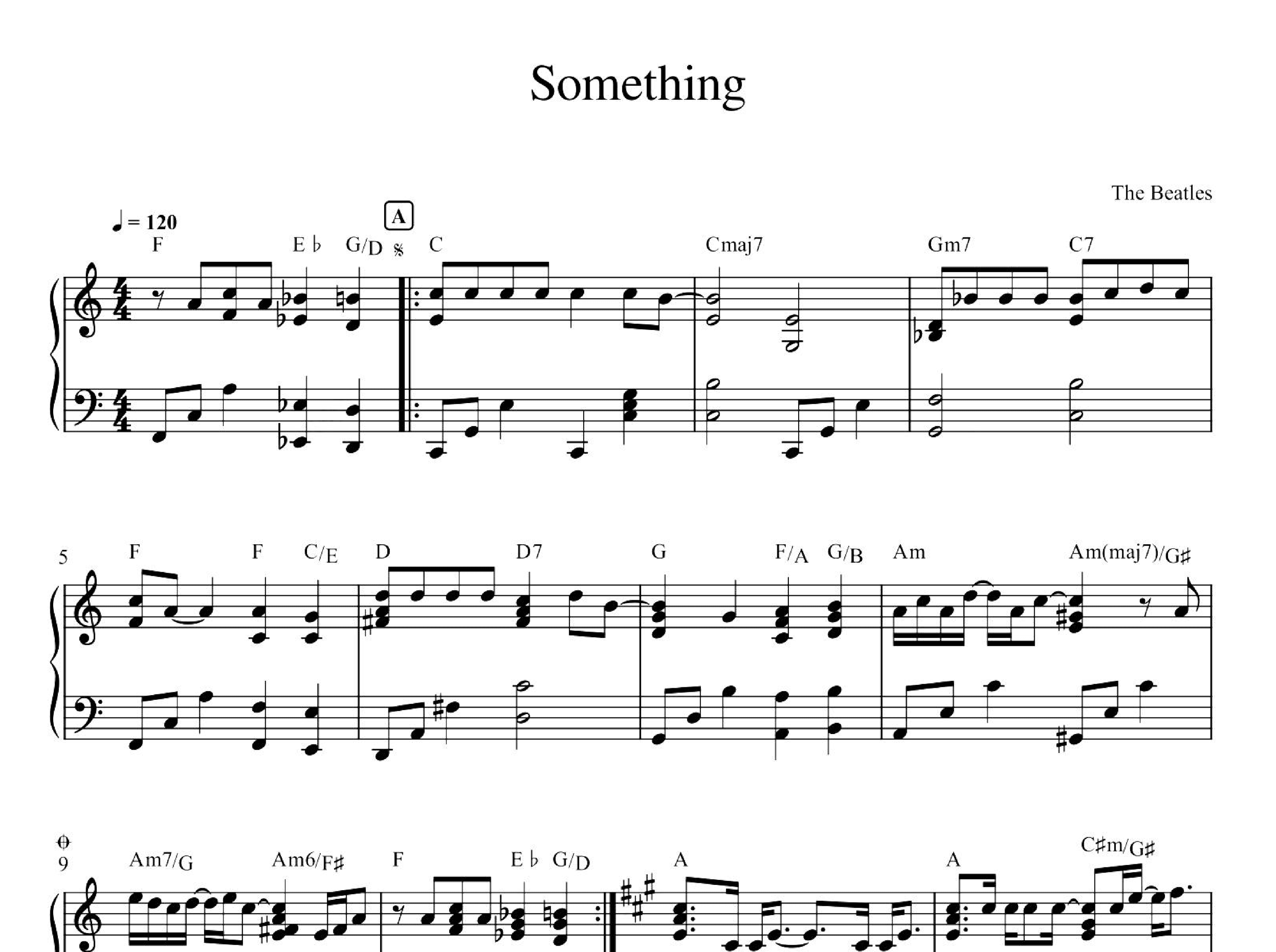 Something (arr. The Beatles)