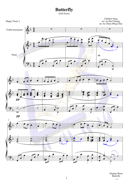 Butterfly (arr. Ifen Chuang, Chien-Ming Chen)