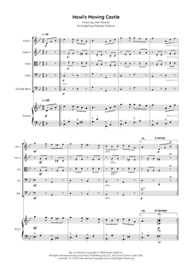 Howl's Moving Castle (arr. Rodrigo Faleiros)