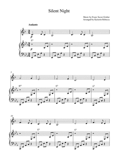 Silent Night (arr. Kaiserin Rebecca)