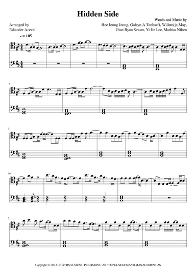Hidden Side (arr. Eskander Aceval)