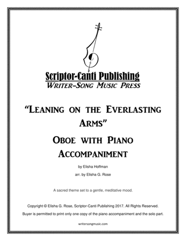 Leaning on the Everlasting Arms - Oboe (arr. Elisha G. Rose)