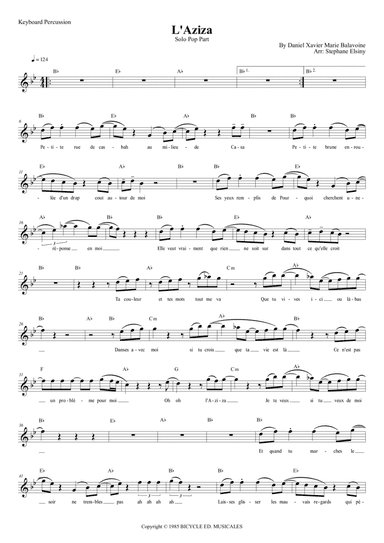 L' Aziza (arr. Stephane ELSINY)