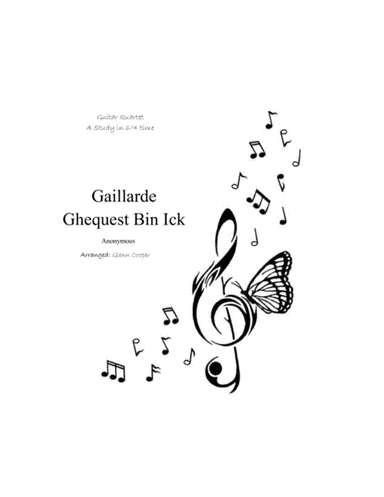 Gaillarde Ghequest Bin Ick (arr. Glenn Cooper)