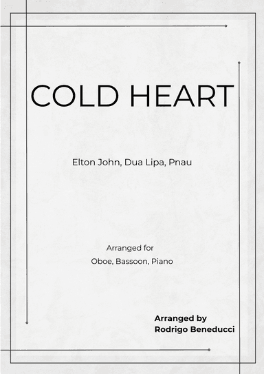 Cold Heart (pnau Remix) (arr. RODRIGO BENEDUCCI)