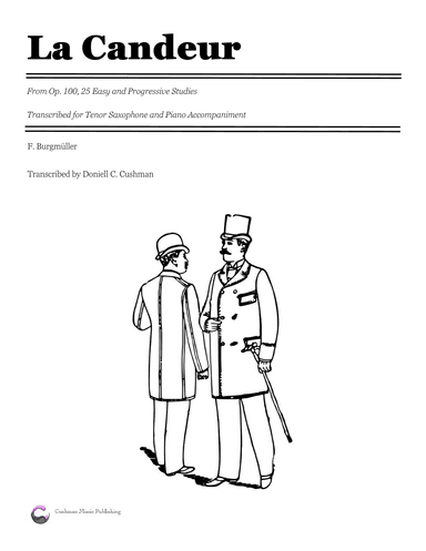 La Candeur for Tenor Saxophone (arr. Doniell Cushman)