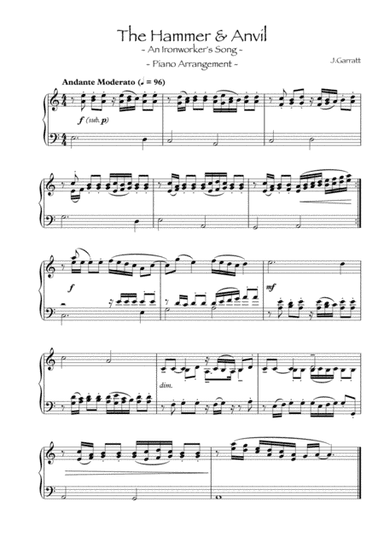 The Hammer & Anvil (Piano Arrangement)