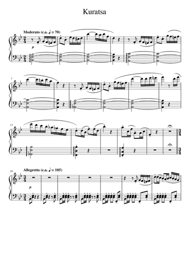Filipino Folksong - Kuratsa (arr. Andrei Hadap)
