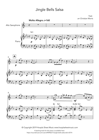 Jingle Bells Salsa (arr. Hoopla Sheet Music)