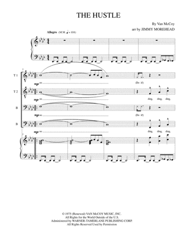 The Hustle (arr. Jimmy Morehead)