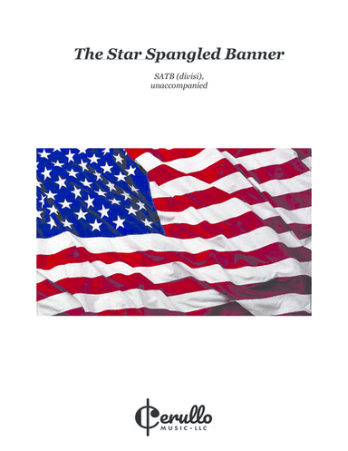 The Star Spangled Banner (SATB) (arr. Corey Cerullo)