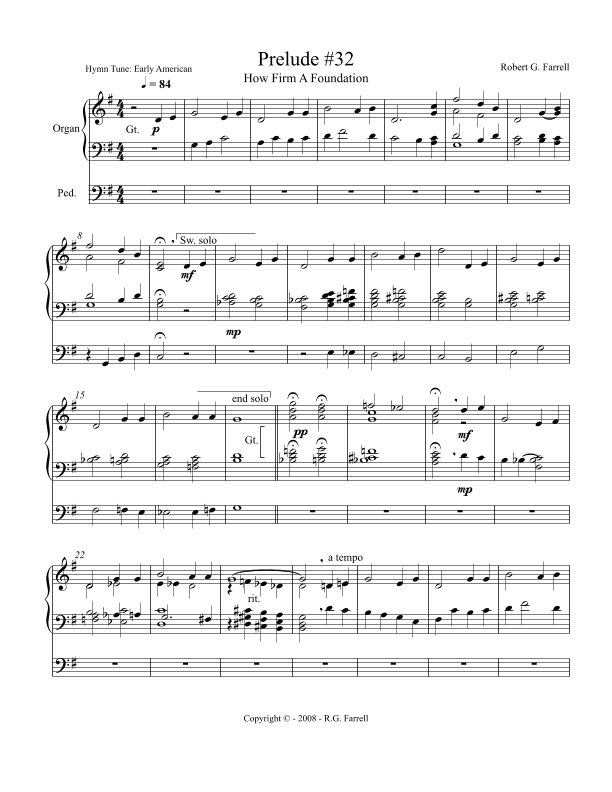 Organ Prelude #32