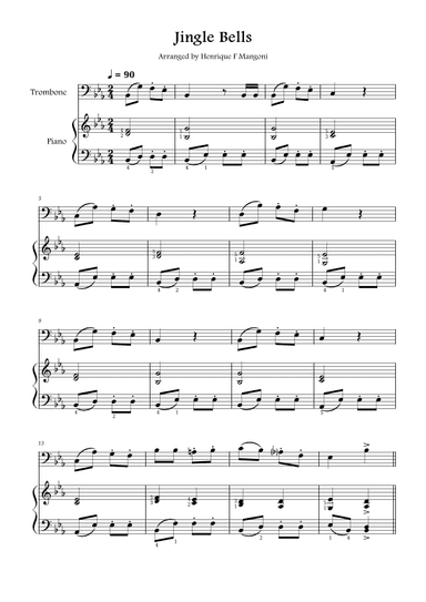 Jingle Bells (arr. Henrique F Mangoni)