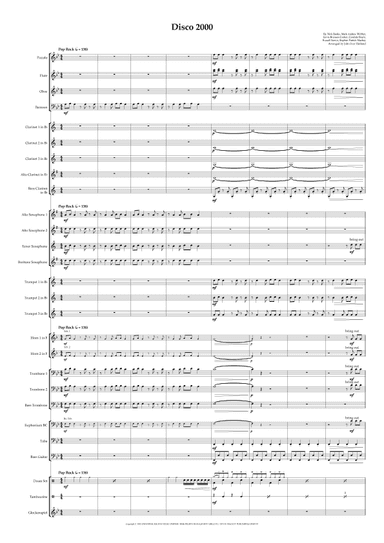 Disco 2000 (arr. John Ivor Holland)