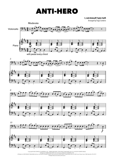 Anti-hero (arr. Tiago Cordeiro)