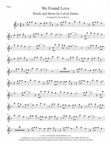 We Found Love (arr. Kevin Busse)