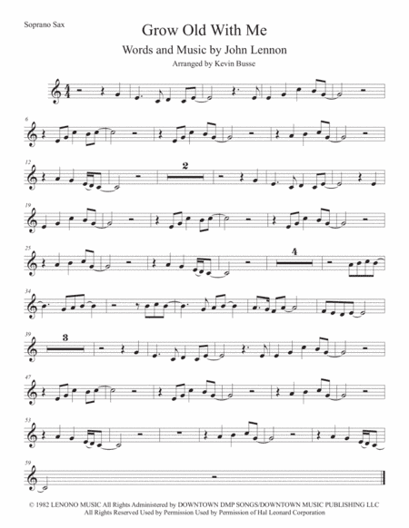 Grow Old With Me (arr. Kevin Busse)