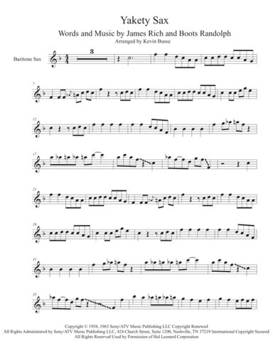 Yakety Sax (arr. Kevin Busse)