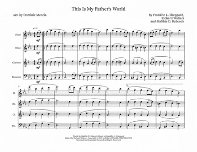 This Is My Father's World (arr. Dominic Meccia)