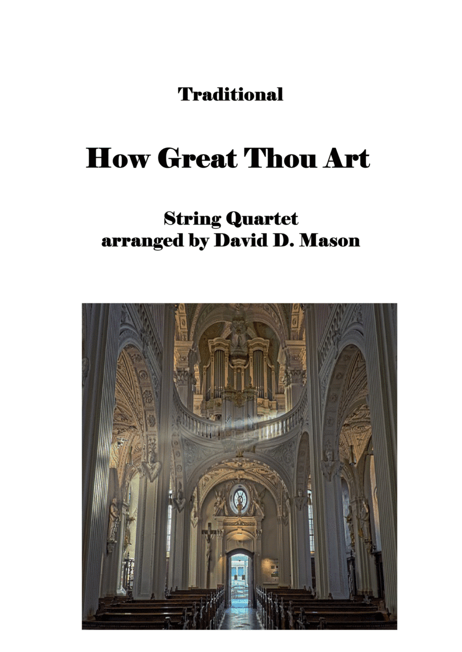 How Great Thou Art (arr. David D. Mason)