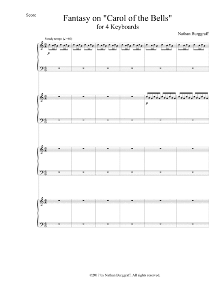 Fantasy on Carol of the Bells (arr. Nathan Burggraff)