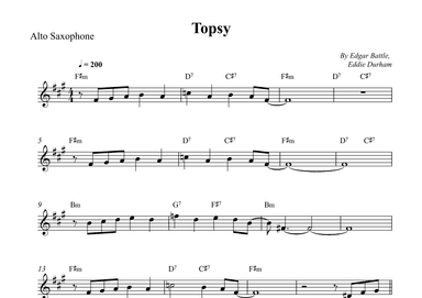 Topsy (arr. Wesley S. SIlva)