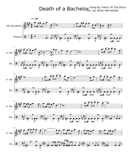 Counting Stars (arr. Mr. Sax-O-Beat)