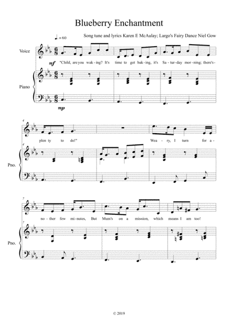 Blueberry Enchantment: song