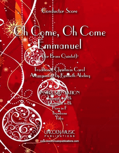 Oh Come, Oh Come Emmanuel (for Brass Quintet) (arr. Kenneth Abeling)