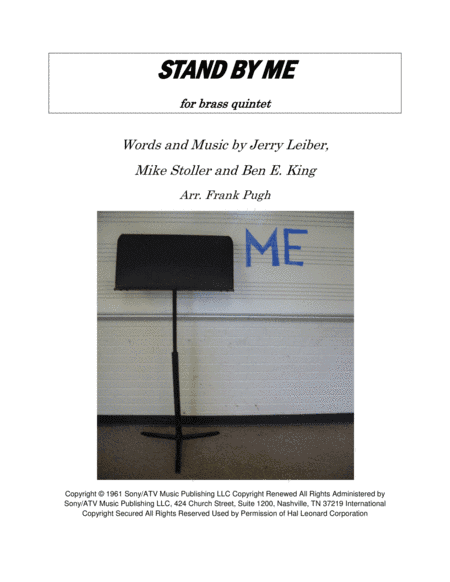 Stand By Me (arr. Frank Pugh)