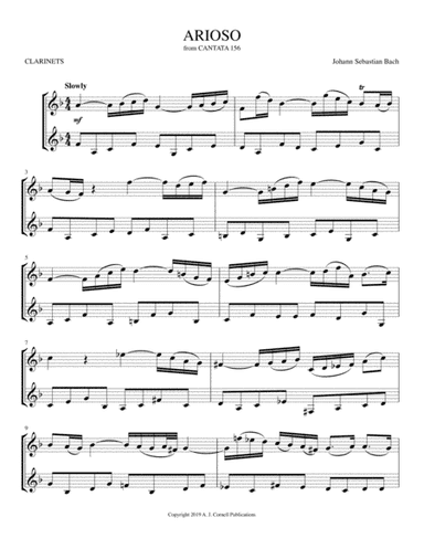 Arioso (from Cantata 156) (arr. Mark Phillips)