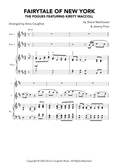 Fairytale Of New York (arr. Anna Coughlan)